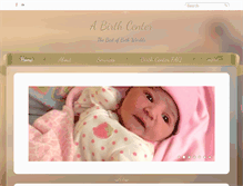 Tablet Screenshot of abirthcenter.com